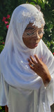 White-birdcage-bridal-hijab-veil-veiled-in-color
