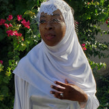 White-birdcage-bridal-hijab-veil-veiled-in-color